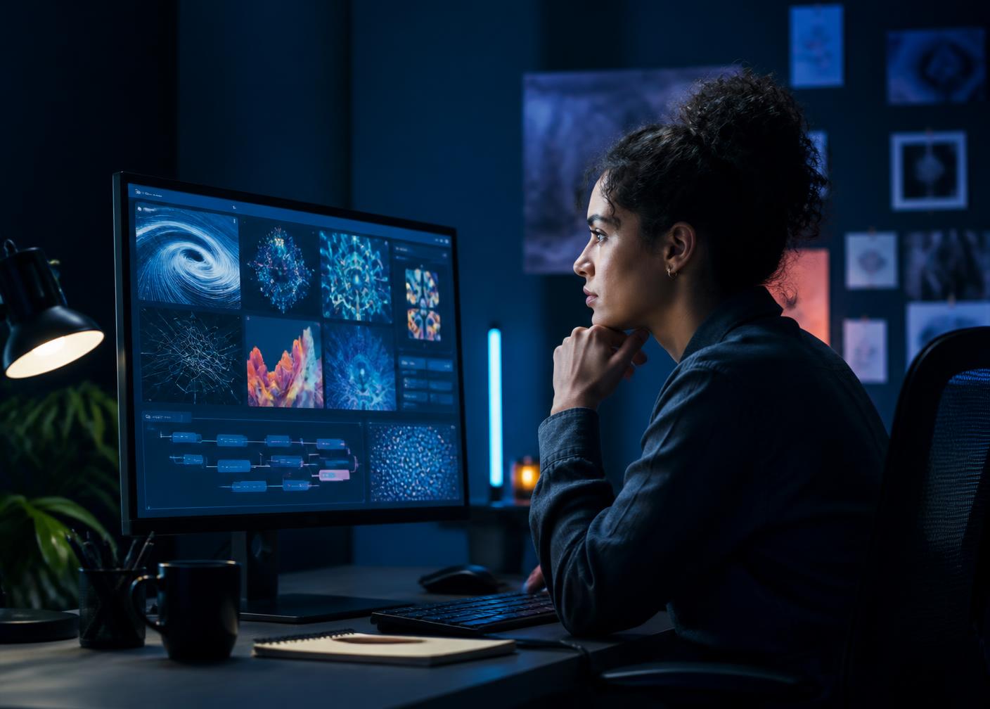 A creative technologist using practical AI tools